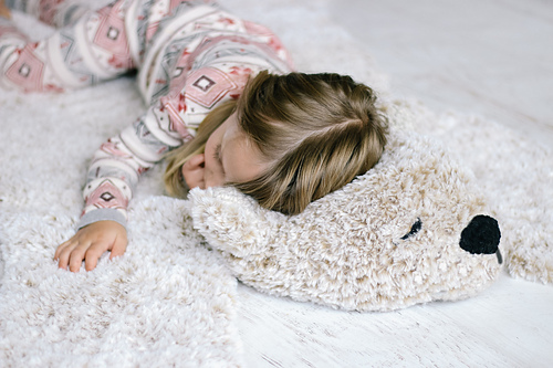 Hibernation Bear Blanket Rug photo 5