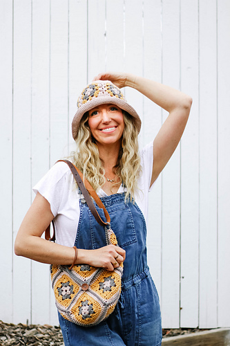 Halcyon Granny Square Bucket Hat photo 2