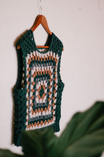 Renewal Granny Square Vest photo 6