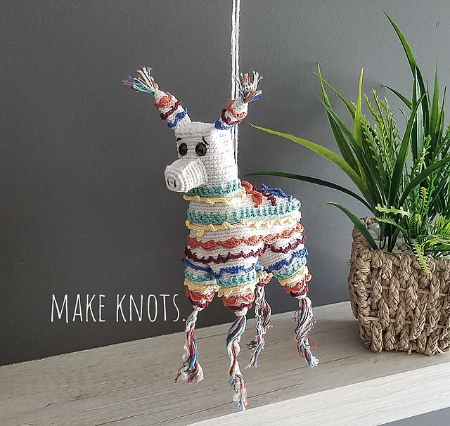 Ravelry Ferdinand the Piñata pattern by Dee Espericueta