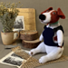 Knitted Jack Russell Terrier pattern