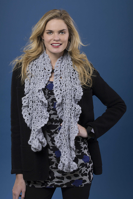 Double Ruffles Scarf