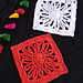 Chrysanthemum Square pattern
