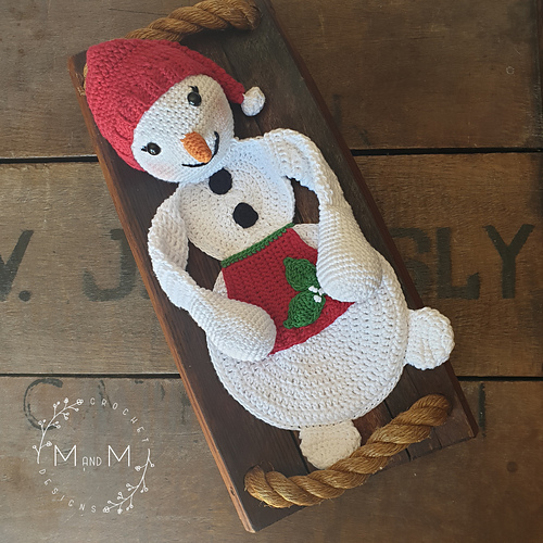 Ravelry: Melly Teddy Ragdoll Snowman Family pattern by Melanie Grobler