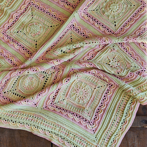 Ravelry Sweet Dreams Baby Blanket pattern by Melanie Grobler