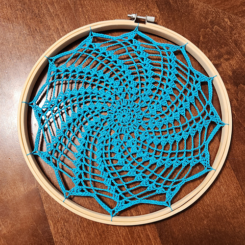 Spiral Lace Doily photo 2