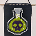 Skull Potion Tapestry pattern