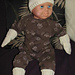 Newborn in snow white photo 3
