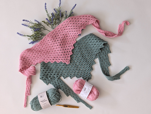 Reversible shawlette