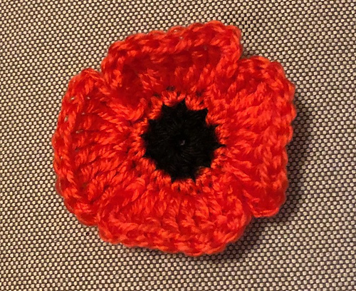 Lest We Forget Poppy Appliqué photo 1