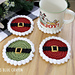 Christmas Coasters pattern 