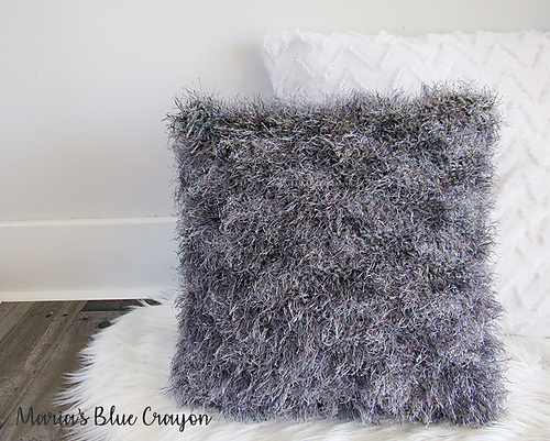 Shag Throw Pillow photo 3