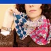 Diagonal Cowl pattern 