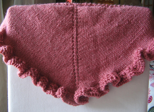 Shawl pour bébé - Baby's shawl photo 2