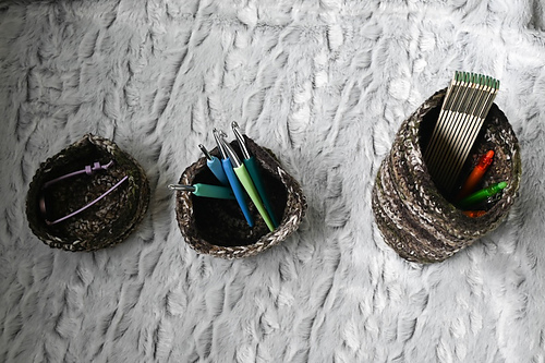 Ravelry: Containers in 3 Sizes pattern by Marie Segares