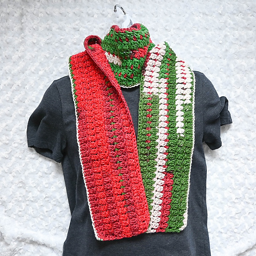 Festive Holiday Long Scarf