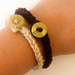 Easy Peasy Buttoned I-Cord Bracelet photo 3