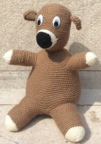 Huggable Pal with Beret and Scarf photo 4