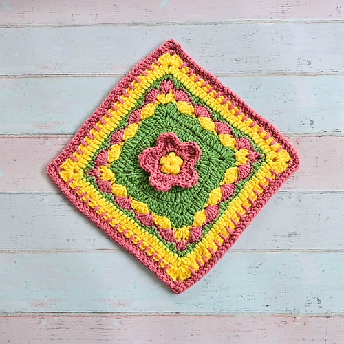 Constance Floral Granny Square