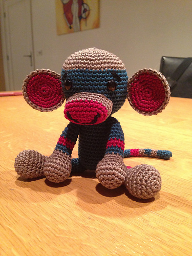 Sock Monkey Doll photo 4
