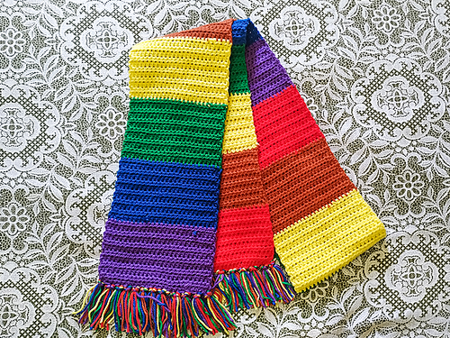 LGBTQIA+ Pride Scarf