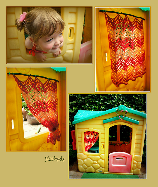 Ravelry Marion1978's Kitchen curtains & Playhouse version