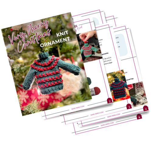 Very Merry Christmas Knit Sweater Ornament photo 6