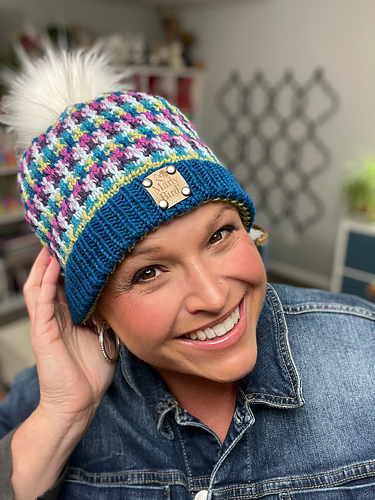 Ravelry: Pixel Pop Knit Hat pattern by Marly Bird