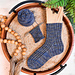 Skyline Ribbed Socks pattern