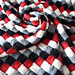 Racecar Entrelac Knit Blanket pattern 