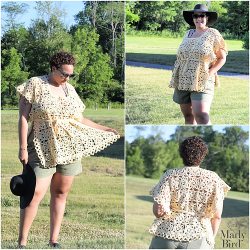 Fun in the Sun Crochet Ruana photo 3
