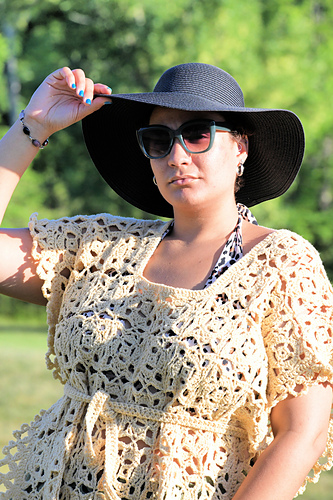 Fun in the Sun Crochet Ruana photo 5