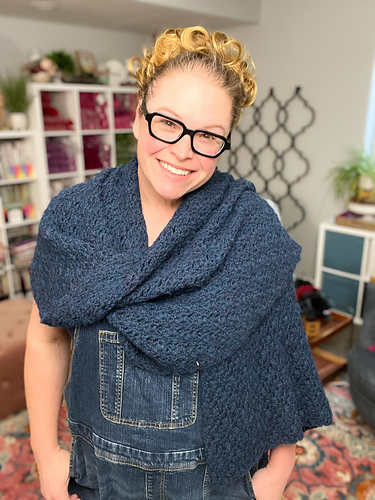 Alpaca Clouds Crochet Wrap photo 4