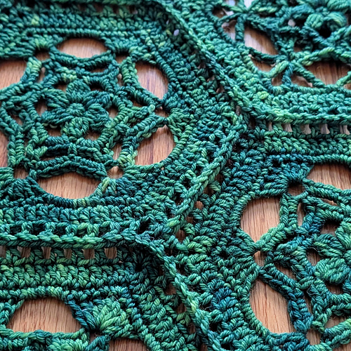 Crochet Thread Edging Patterns Ravelry: Briar Hollow Crochet Shawl pattern by Marly Bird and Robyn ...