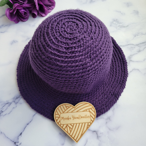 PARAPPA × DE LA SOUL × WDS CROCHET HAT Chapeau en raphia DEDE