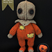 Sam Trick'r Treat. Pumpkin head pattern