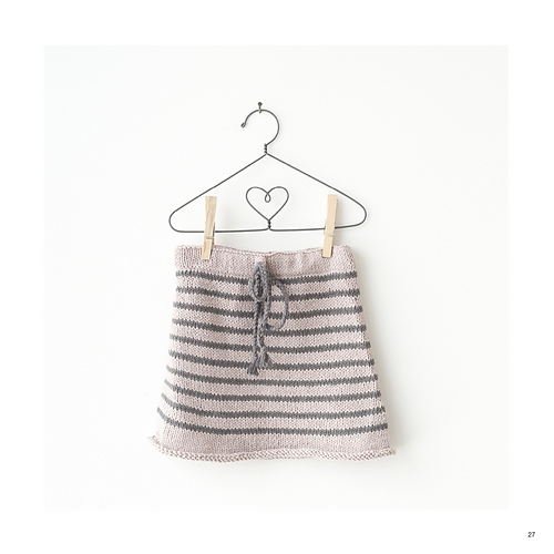 Stripete skjørt - marte