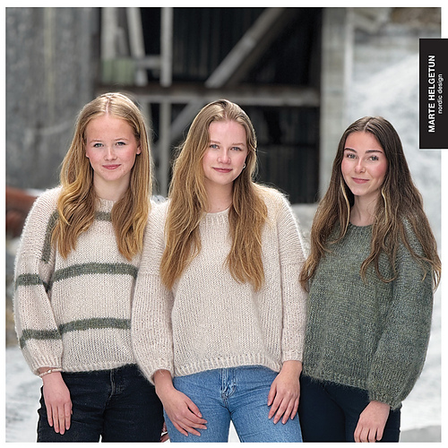 Lett å Lage Genser Striper - Marte Helgetun