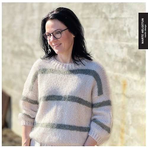 Lett å Lage Genser Striper - Marte Helgetun