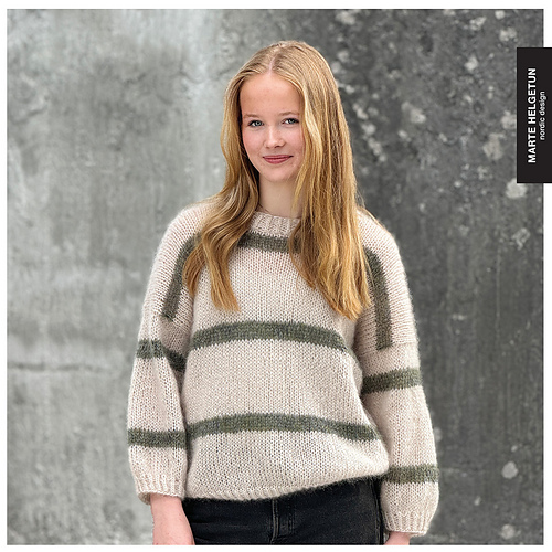 Lett å Lage Genser Striper - Marte Helgetun