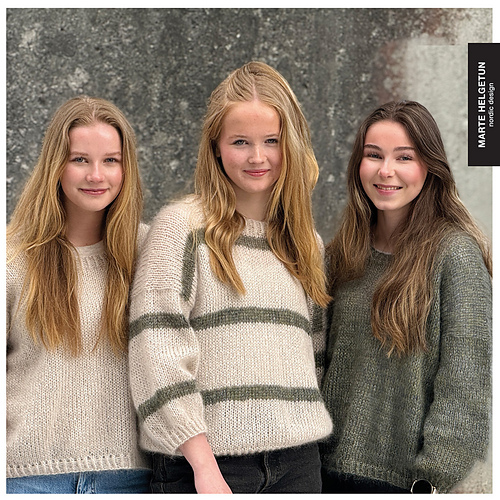 Lett å Lage Genser Striper - Marte Helgetun