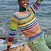 Gregoria Top Down Sweater pattern 