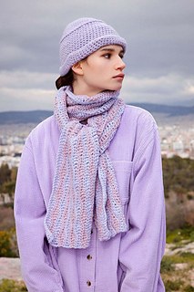 shown with Windblown Scarf