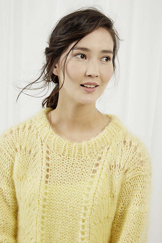 Patron De Tricot Tunique LANG YARNS MOHAIR LUXE - Modèle FAM 251, Téléchargement