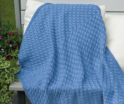 Ravelry: Broken-Rib Diagonal Afghan pattern by Doreen L. Marquart