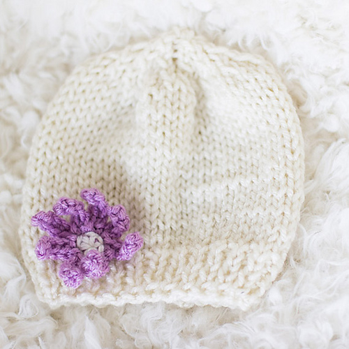 Ravelry Knit baby hat pattern by Mary Dickerson
