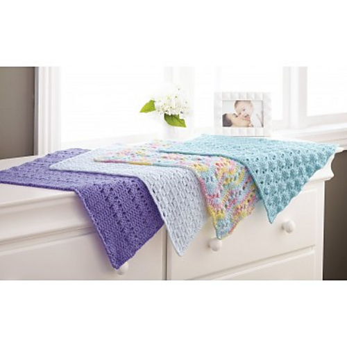 Ravelry Crochet Car Seat Blankets pattern by Mary Maxim