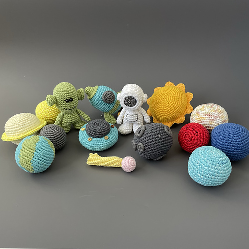 Space toys Planets