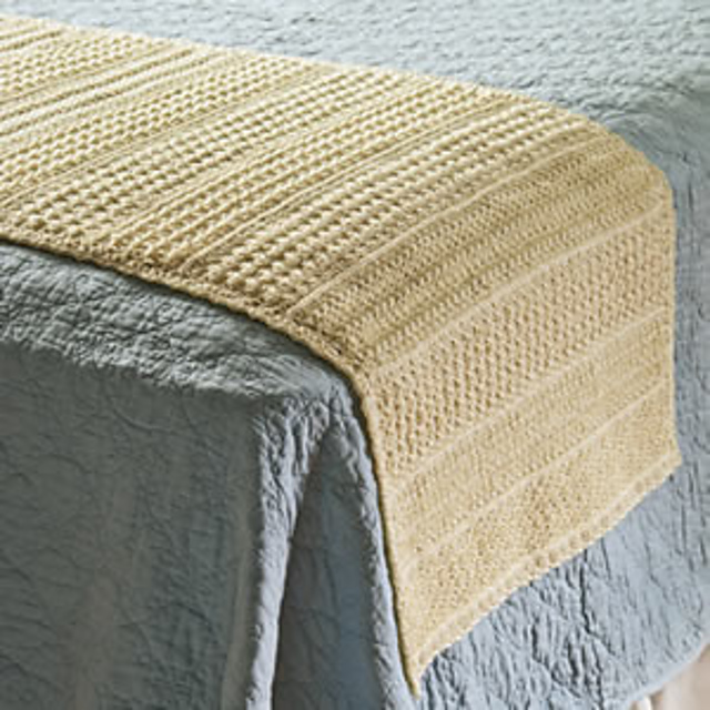 Ravelry Sweet Dreams Bed Scarf pattern by Bendy Carter