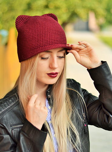 Jockey Cap with Cat Ears photo 3